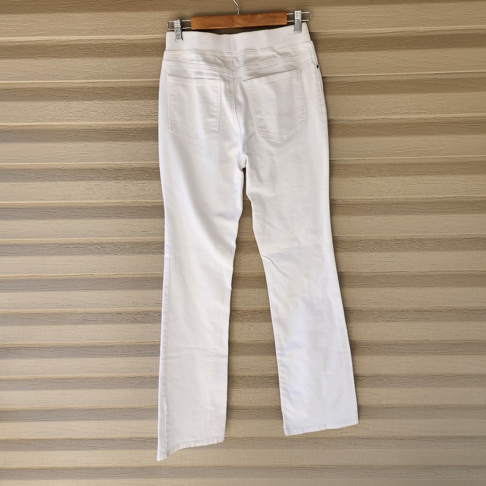 Boston Proper elastic waistband pull on jeans - Picture 7 of 10